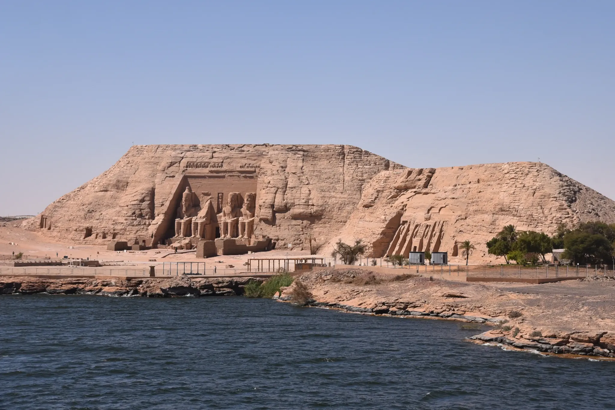 Abu Simbel temples on Lake Nasser during a 10-day luxury Egypt tour