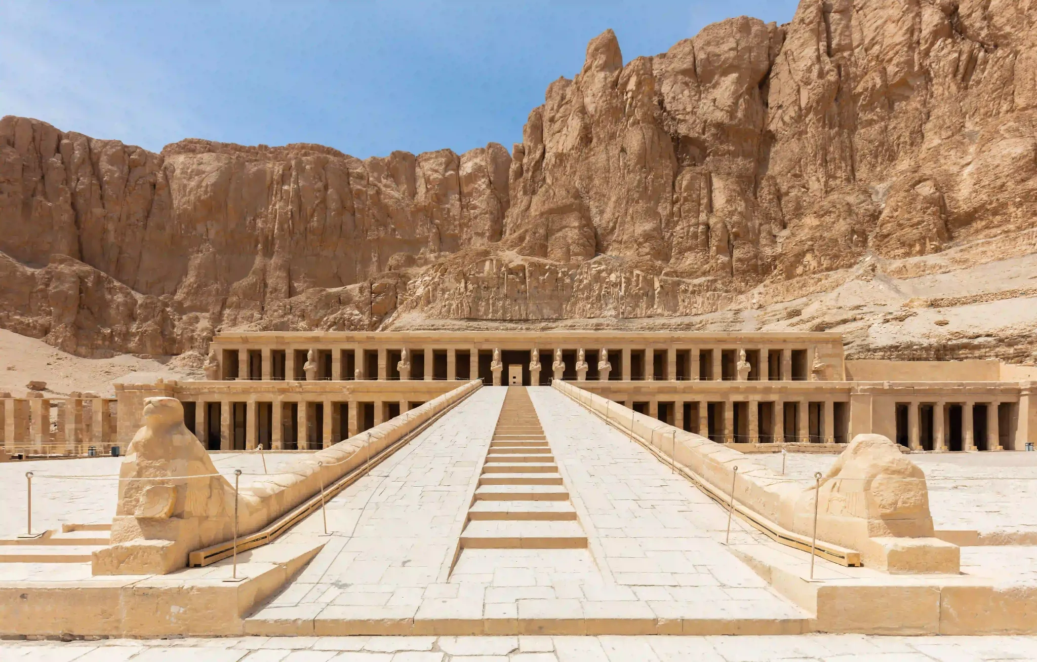 Mortuary Temple of Hatshepsut on the Luxor West Bank