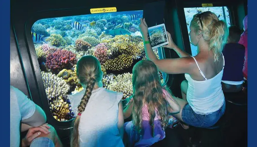 Family-friendly Sea Scope experience over Red Sea coral reefs