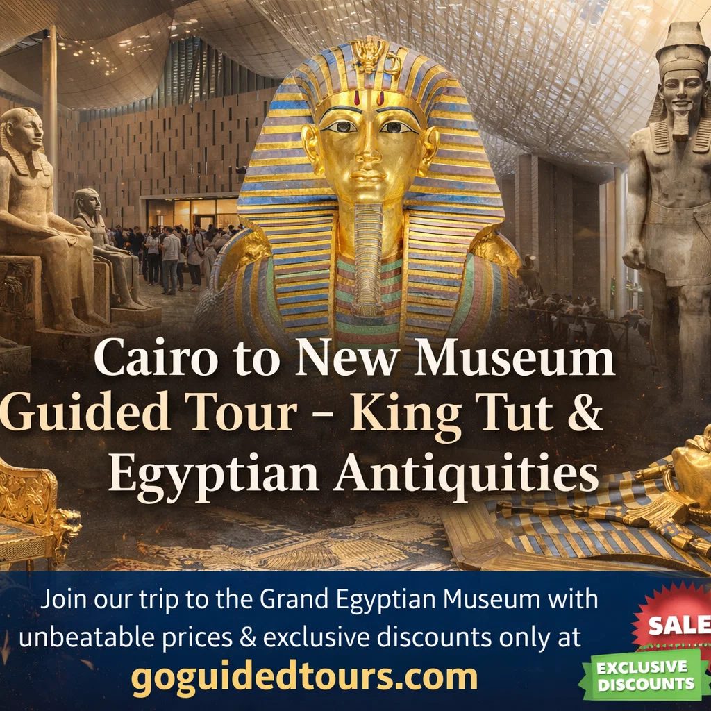 Cairo to New Museum Guided Tour – King Tut & Egyptian Antiquities