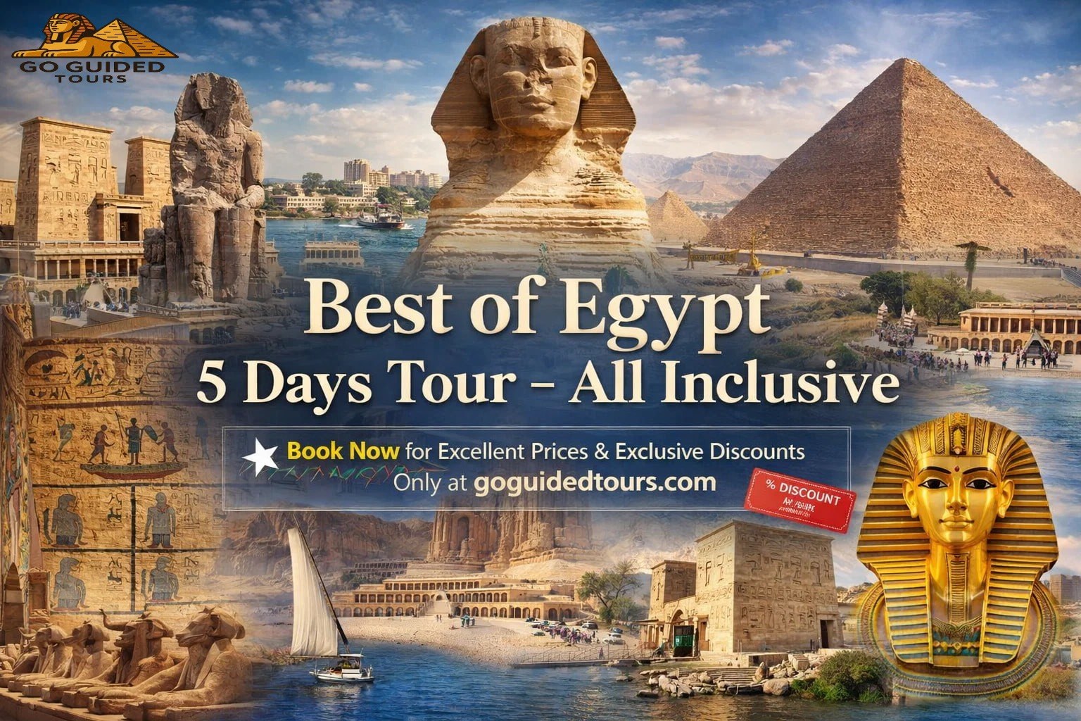 Best of Egypt 5 Days Tour – All Inclusive