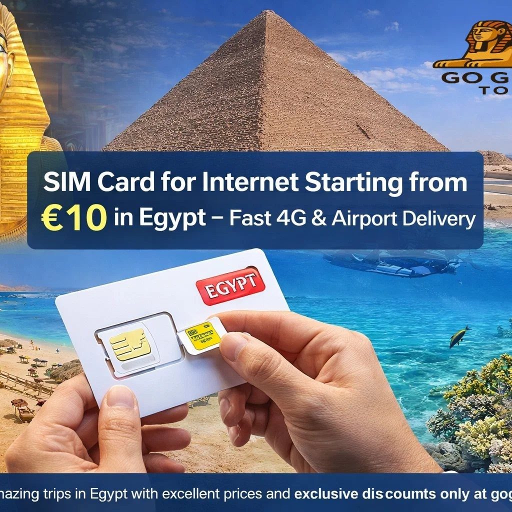 SIM Card for Internet Starting from €10 in Egypt – Fast 4G & Airport Delivery