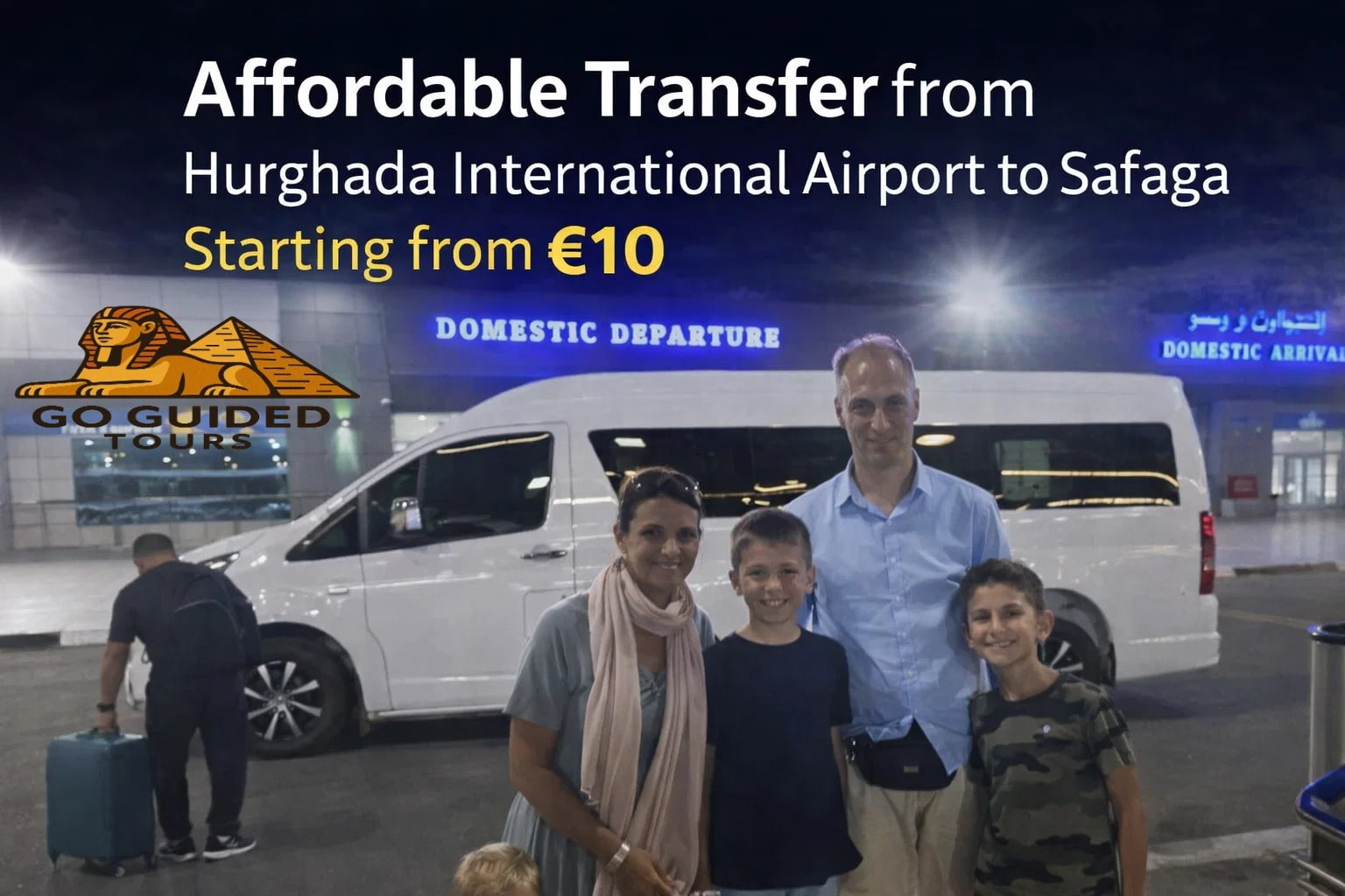Affordable Transfer from Hurghada International Airport to Safaga Starting from €10