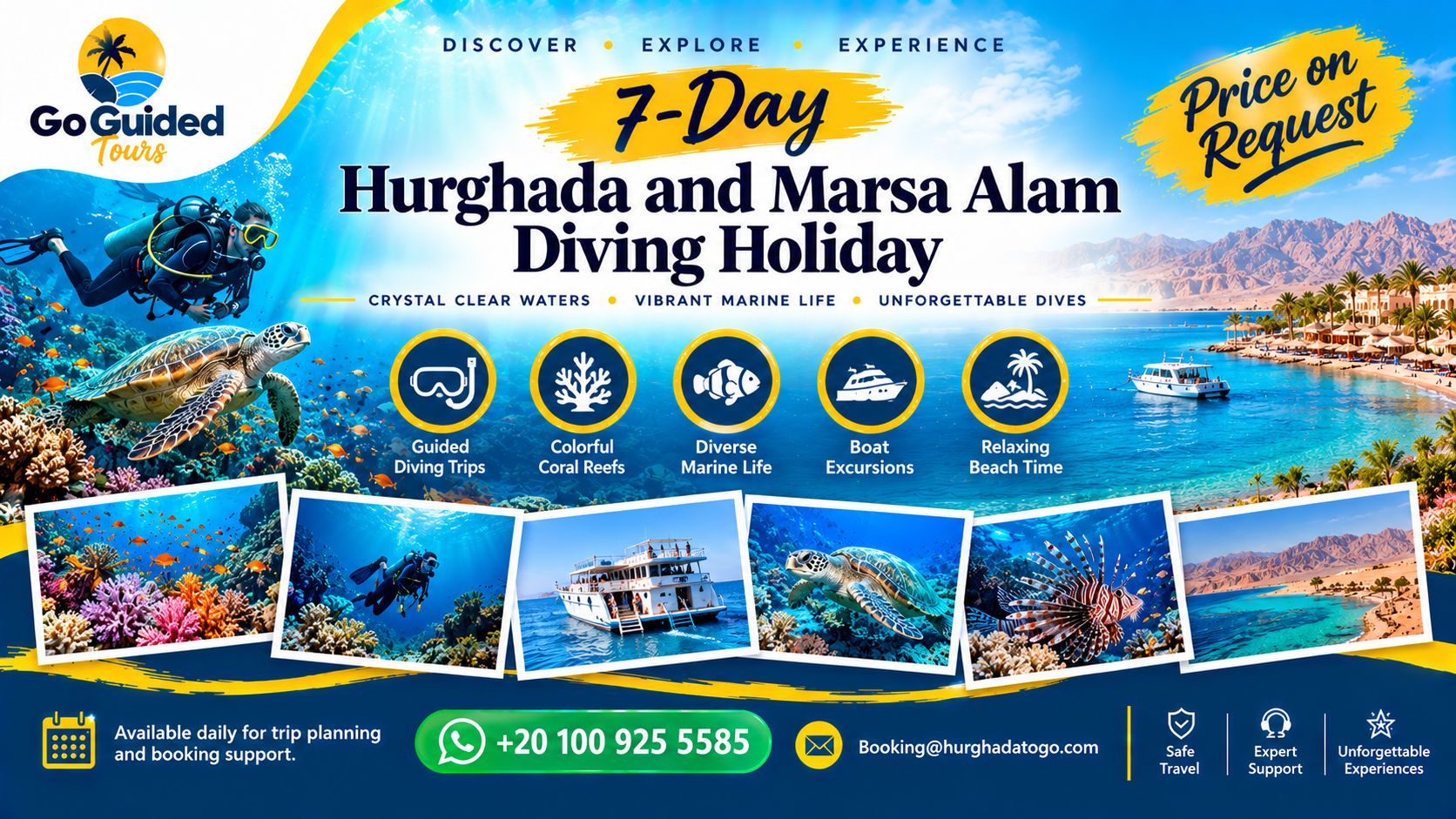 7-Day Hurghada and Marsa Alam Diving Holiday