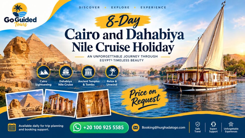 8-Day Cairo and Dahabiya Nile Cruise Holiday