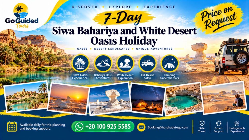 7-Day Siwa Bahariya and White Desert Oasis Holiday